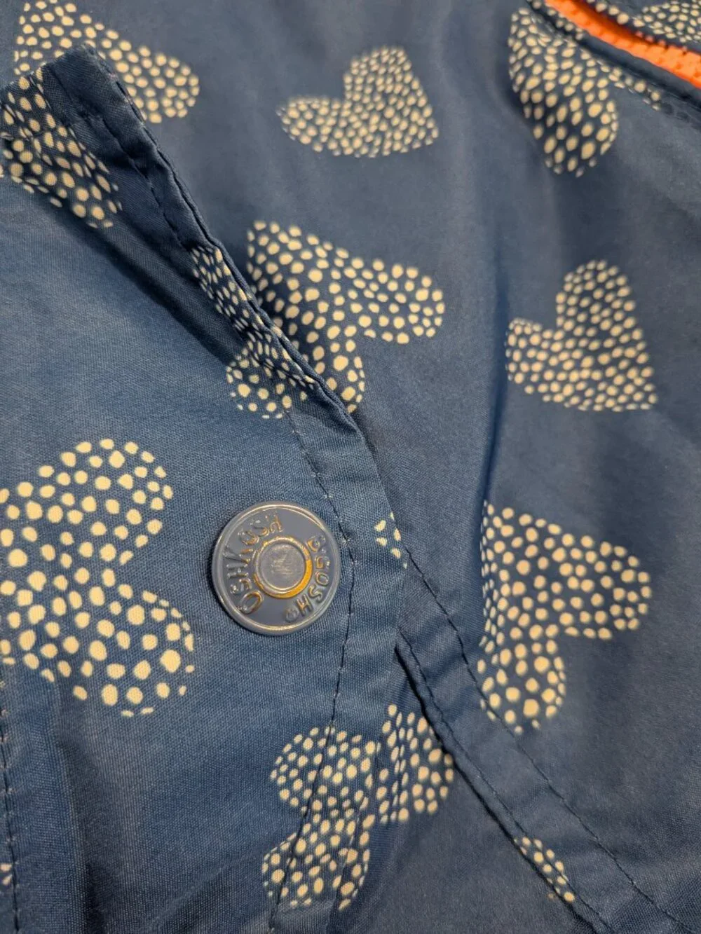 ⭐ OshKosh Bgosh blue / pink / white fleece-lined jacket size 6